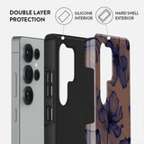 Burga Samsung Galaxy S25 Cover Tough Velvet Night