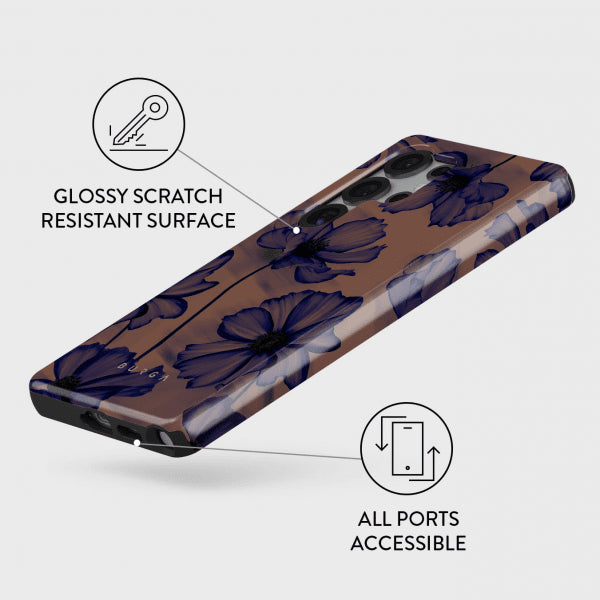 Burga Samsung Galaxy S25 Plus Cover Tough Velvet Night