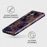Burga Samsung Galaxy S25 Plus Cover Tough Velvet Night