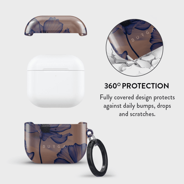 Burga AirPods 4 Cover Design Velvet Night