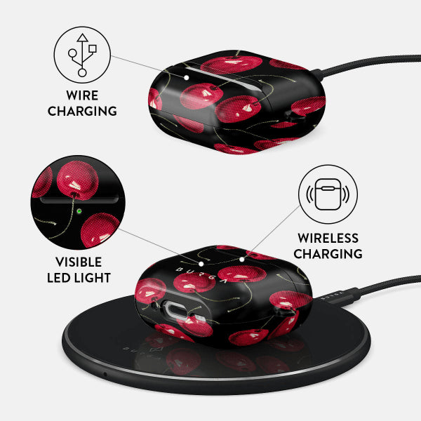 Burga AirPods 4 Cover Design Cherrybomb