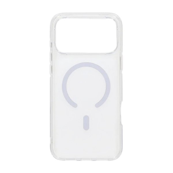 iPhone 17 Pro Cover TPU MagSafe Hvid
