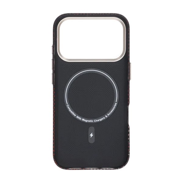 iPhone 17 Pro Cover Aramidfiber MagSafe Rød