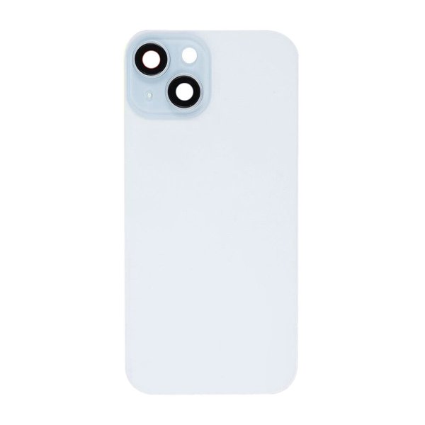 iPhone 15 Plus Bagside Glas Komplet - Hvid