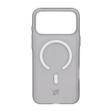 Rvelon iPhone 17 Pro Max Cover Bølgepap MagSafe Sort
