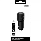 Unisynk 2x USB-A Biloplader 24W