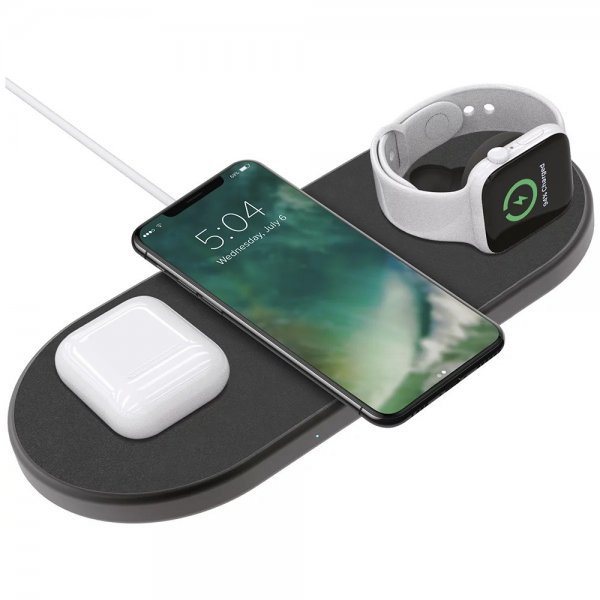 Xqisit 3-i-1 Trådløs Oplader Multi Device 35W