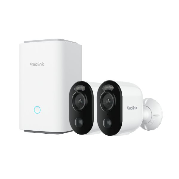 Reolink Home Hub med 2xArgus 3E Trådløst overvågningssystem