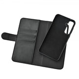 Essentials Samsung Galaxy S23 FE Etui 2-i-1 Vegansk Læder Sort