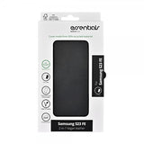 Essentials Samsung Galaxy S23 FE Etui 2-i-1 Vegansk Læder Sort