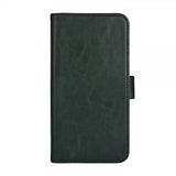 Essentials Samsung Galaxy S23 FE Etui 2-i-1 Vegansk Læder Mørkegrøn