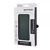 Essentials Samsung Galaxy S23 FE Etui 2-i-1 Vegansk Læder Mørkegrøn