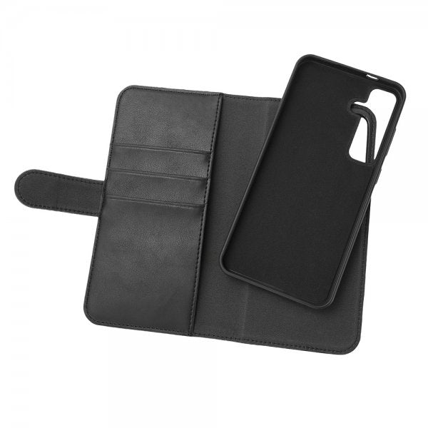 Essentials Samsung Galaxy S24 Plus Etui 2-i-1 Vegansk Læder Sort