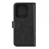 Essentials Xiaomi Redmi Note 14 5G Etui 2-i-1 Vegansk Læder Sort