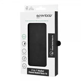 Essentials Xiaomi Redmi Note 14 5G Etui 2-i-1 Vegansk Læder Sort