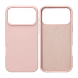 iPhone 17 Pro Max Cover Flydende Silikone Rosa