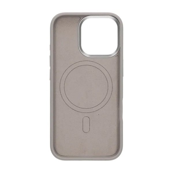 iPhone 17 Cover Silikone MagSafe Lysegrå