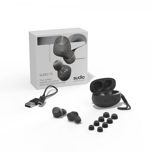 Sudio Høretelefoner T2 Sort