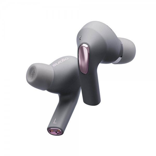 Sudio E2 Trådløse Hovedtelefoner In-Ear TWS ANC Slate Grey