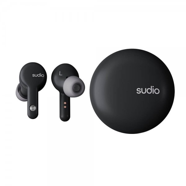 Sudio A2 True Wireless In-ear hovedtelefoner med ANC, sort