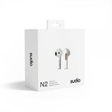 Sudio Høretelefoner In-Ear N2 True Wireless Hvid