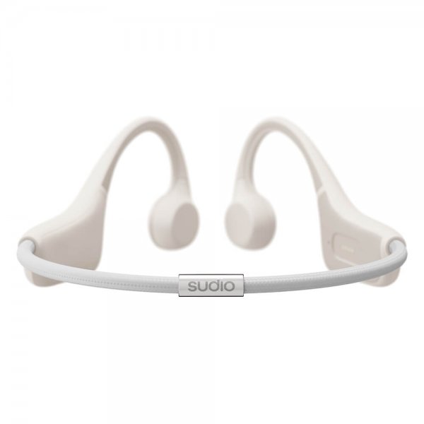 Sudio Høretelefoner Benledende Bone Conduction B1 True Wireless Hvid