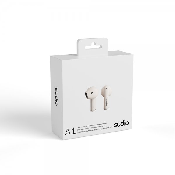Sudio Høretelefoner A1 In-Ear TWS Hvid