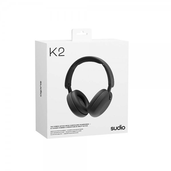 Sudio Hovedtelefoner K2 Wireless ANC Over-Ear Sort