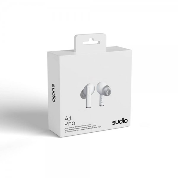 Sudio Høretelefoner A1 Pro True Wireless ANC Hvid