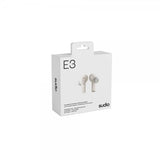 Sudio Hovedtelefoner E3 True Wireless ANC Hvid