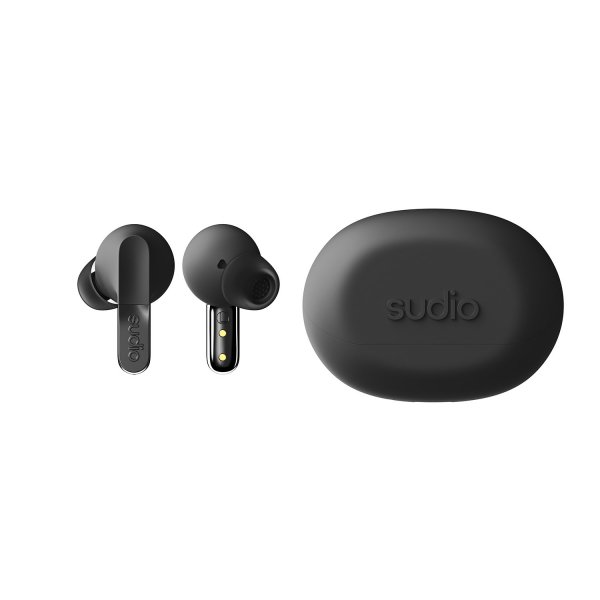 Sudio Trådløse Høretelefoner N3 Pro ANC Titanium Black