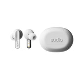 Sudio Trådløse Hovedtelefoner N3 Pro ANC Chrome White