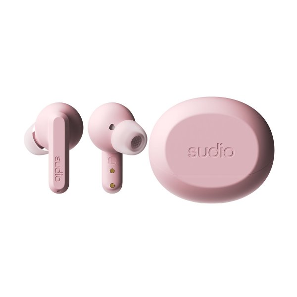 Sudio Trådløse Høretelefoner A3 Pro ANC Blush Pink