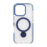 iPhone 16 Pro Max Cover Ringstativ MagSafe Blå