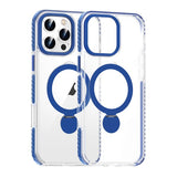 iPhone 16 Pro Cover Ringstativ MagSafe Blå