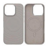 iPhone 17 Cover Silikone MagSafe Lysegrå