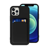 iPhone 14 Pro Cover Kortholder Sort