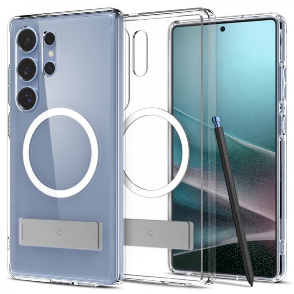 Spigen Samsung Galaxy S25 Ultra Cover Ultra Hybrid S MagFit Clear White