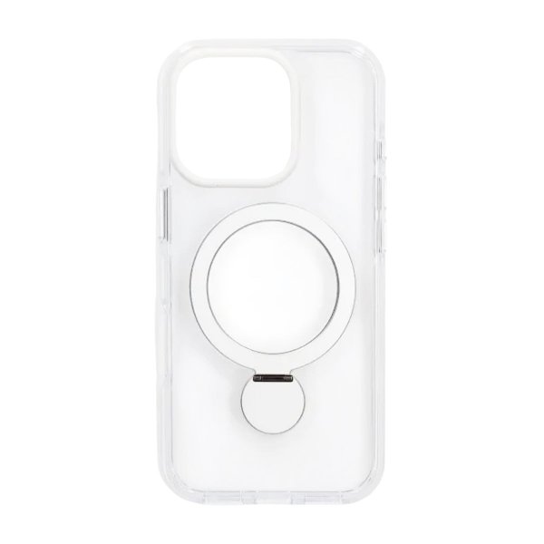 iPhone 16 Pro Max Cover Ringstativ MagSafe Transparent