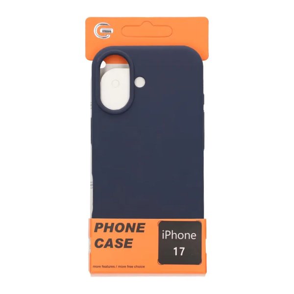 iPhone 17 Cover Flydende Silikone Blå