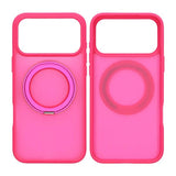 iPhone 17 Pro Max Cover Roterbar MagSafe Stander Rød