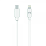 Xqisit USB-C til Lightning Kabel 1.5 m Hvid