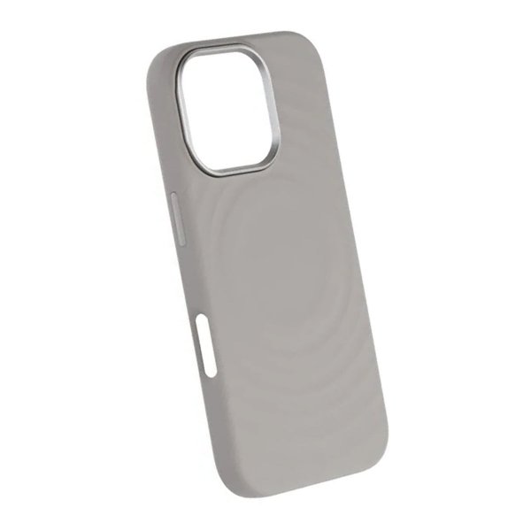 iPhone 17 Cover Silikone MagSafe Lysegrå