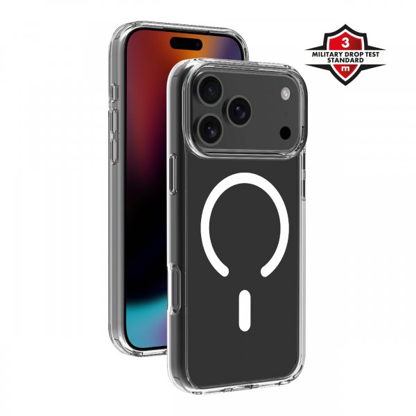 X2O iPhone 17 Pro Max Cover Mag Klar Transparent