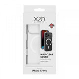 X2O iPhone 17 Pro Cover Mag Clear Transparent
