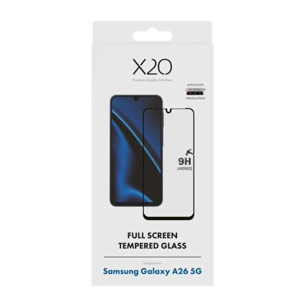 X2O Samsung Galaxy A26 Skærmbeskyttelse Fuld Skærm