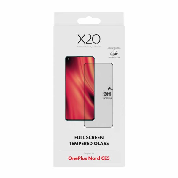 X2O OnePlus Nord CE5 Skærmbeskyttelse Fuld Skærm