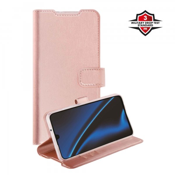 X2O Samsung Galaxy A17 Cover Classic Wallet Rosaguld