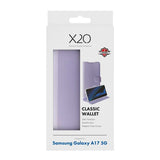 X2O Samsung Galaxy A17 Cover Classic Wallet Lavender