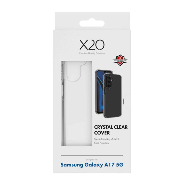 X2O Samsung Galaxy A17 Cover Crystal Clear Transparent